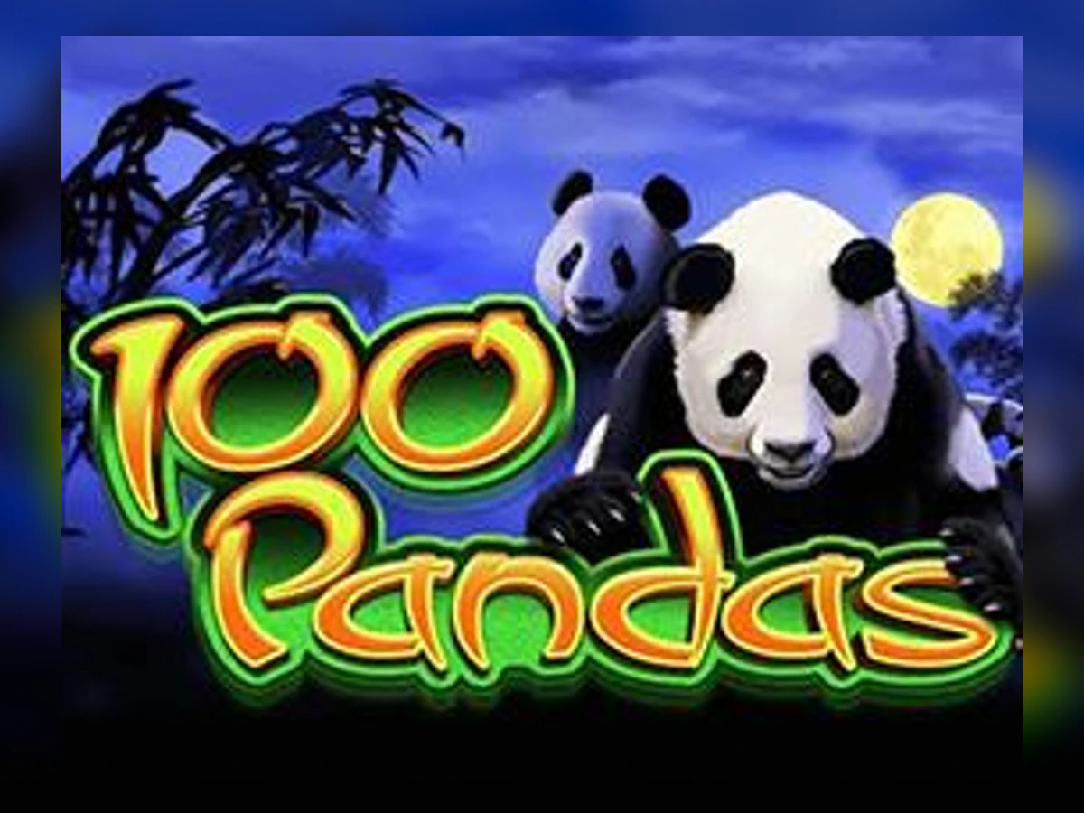 100 Pandas slot game artwork