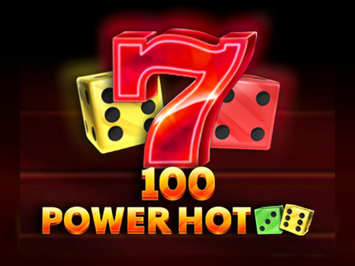 100 Power Hot Dice slot game artwork