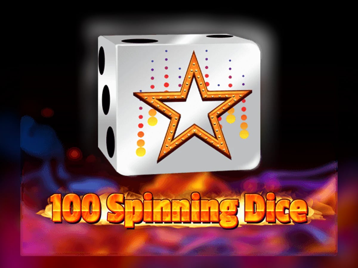 100 Spinning Dice slot game artwork