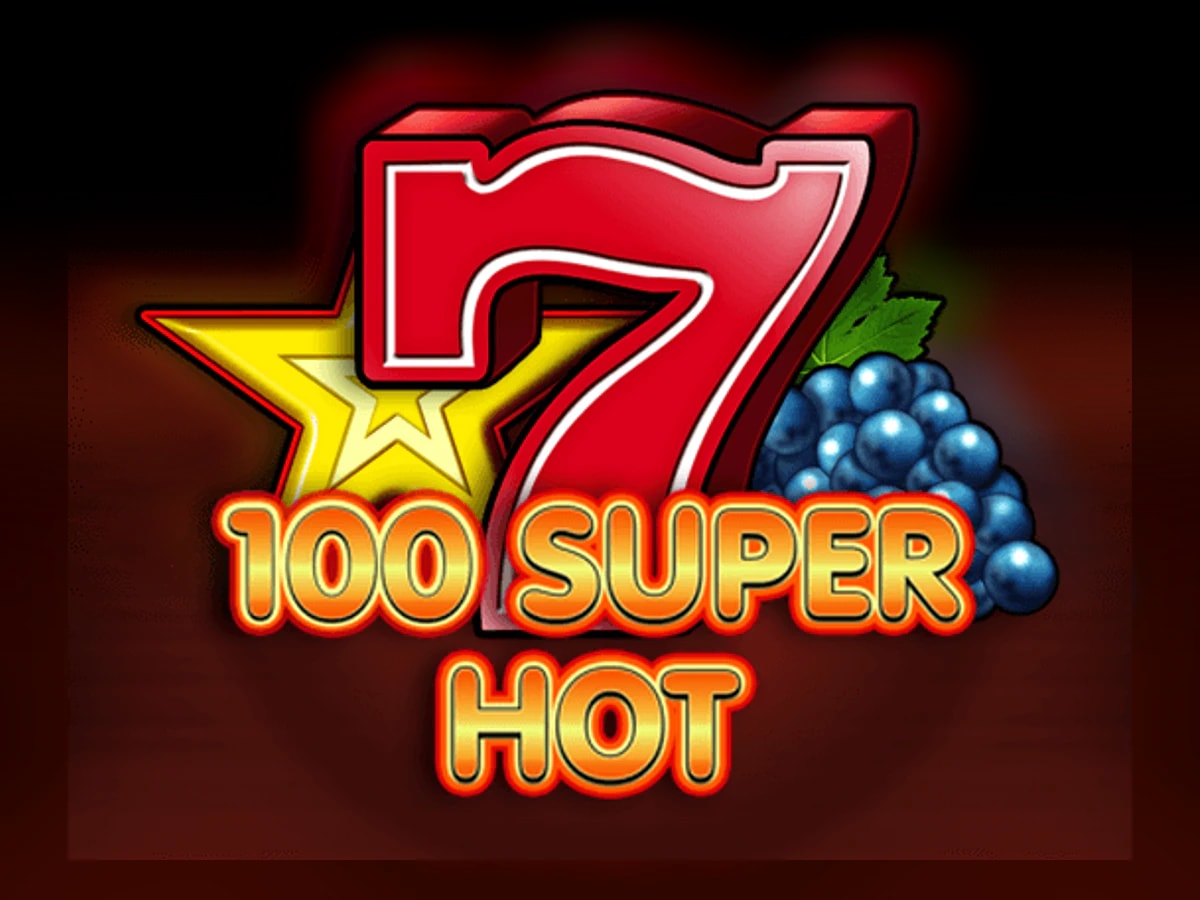 100 Super Hot slot game artwork