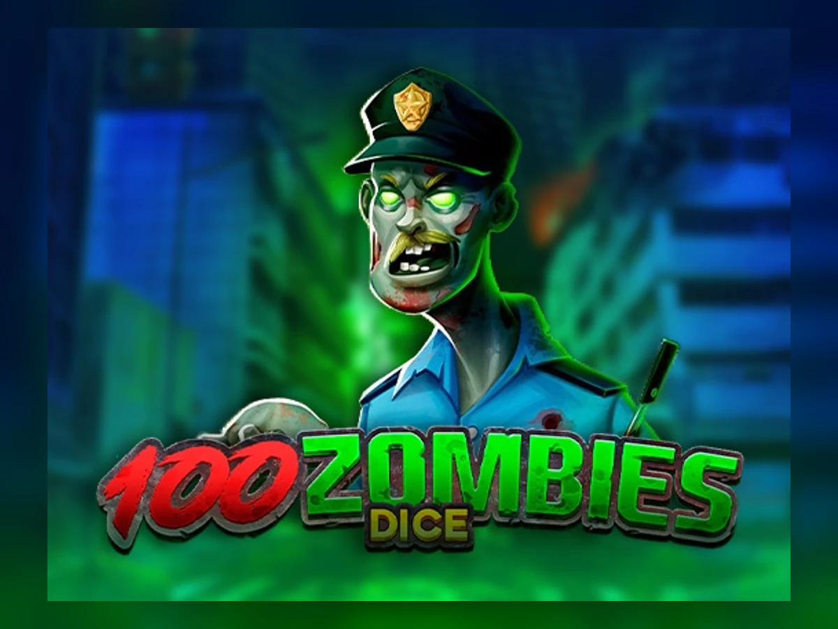 100 Zombies Dice slot game artwork