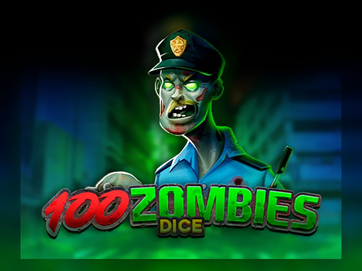 100 Zombies Dice slot game artwork