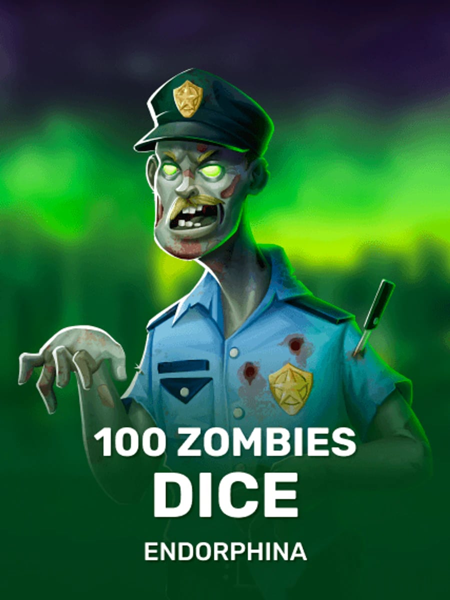 100 Zombies Dice slot game artwork