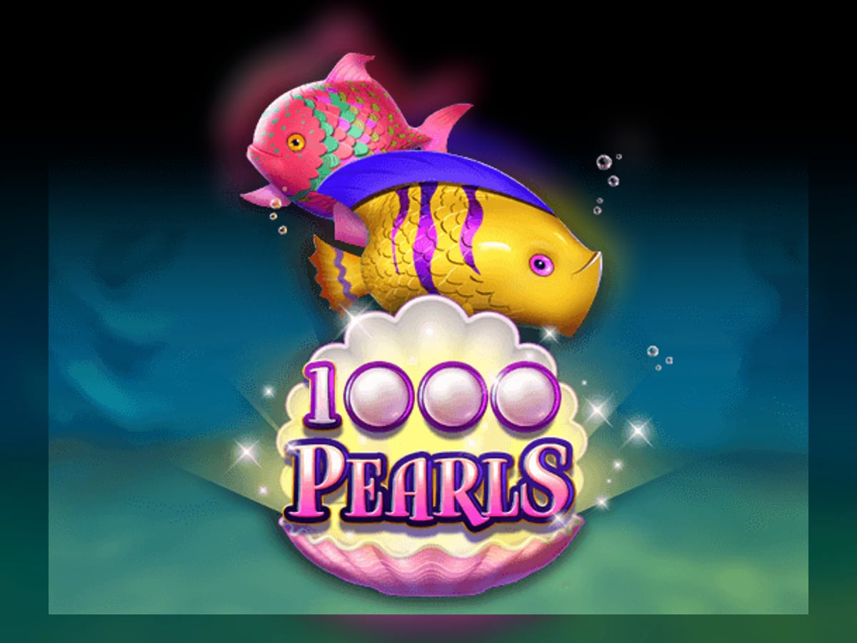 1000 Pearls slot game artwork