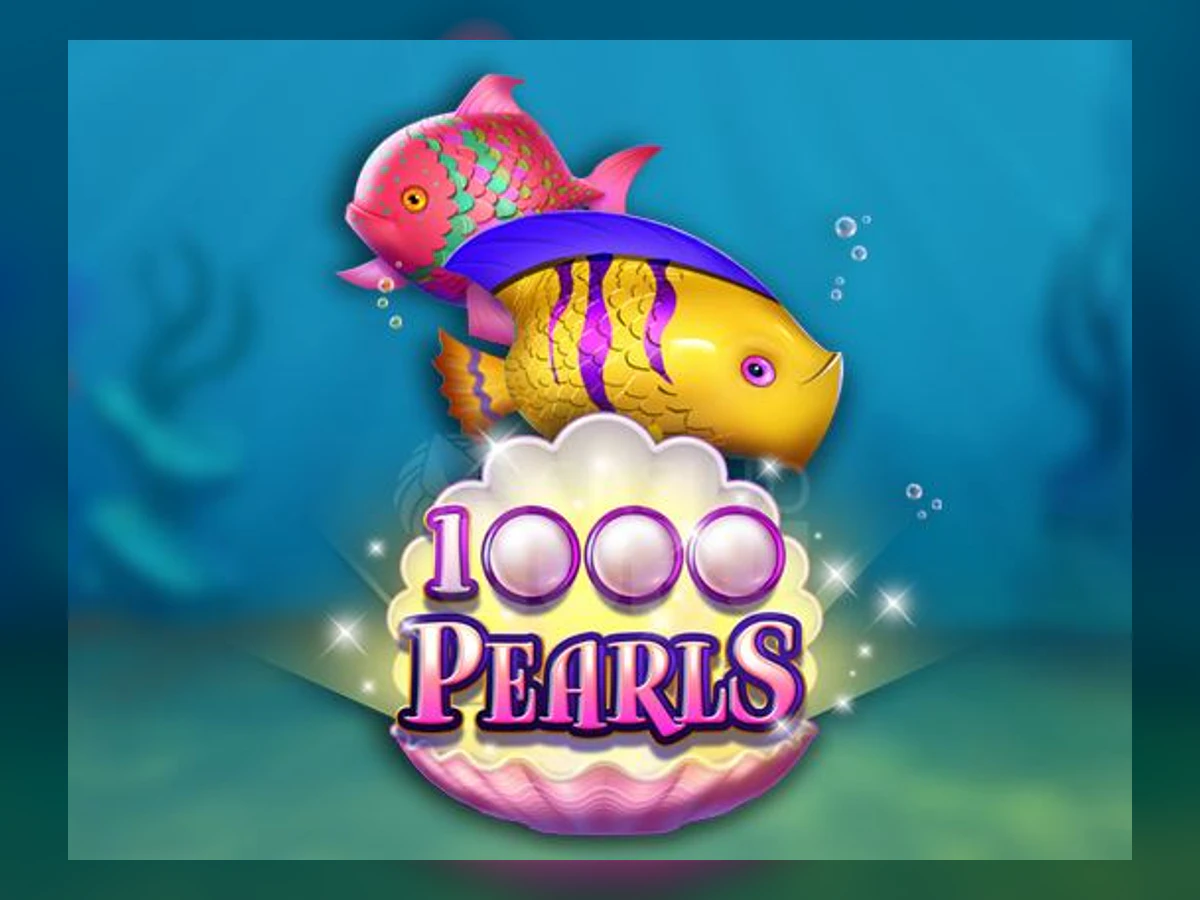 1000 Pearls slot game artwork