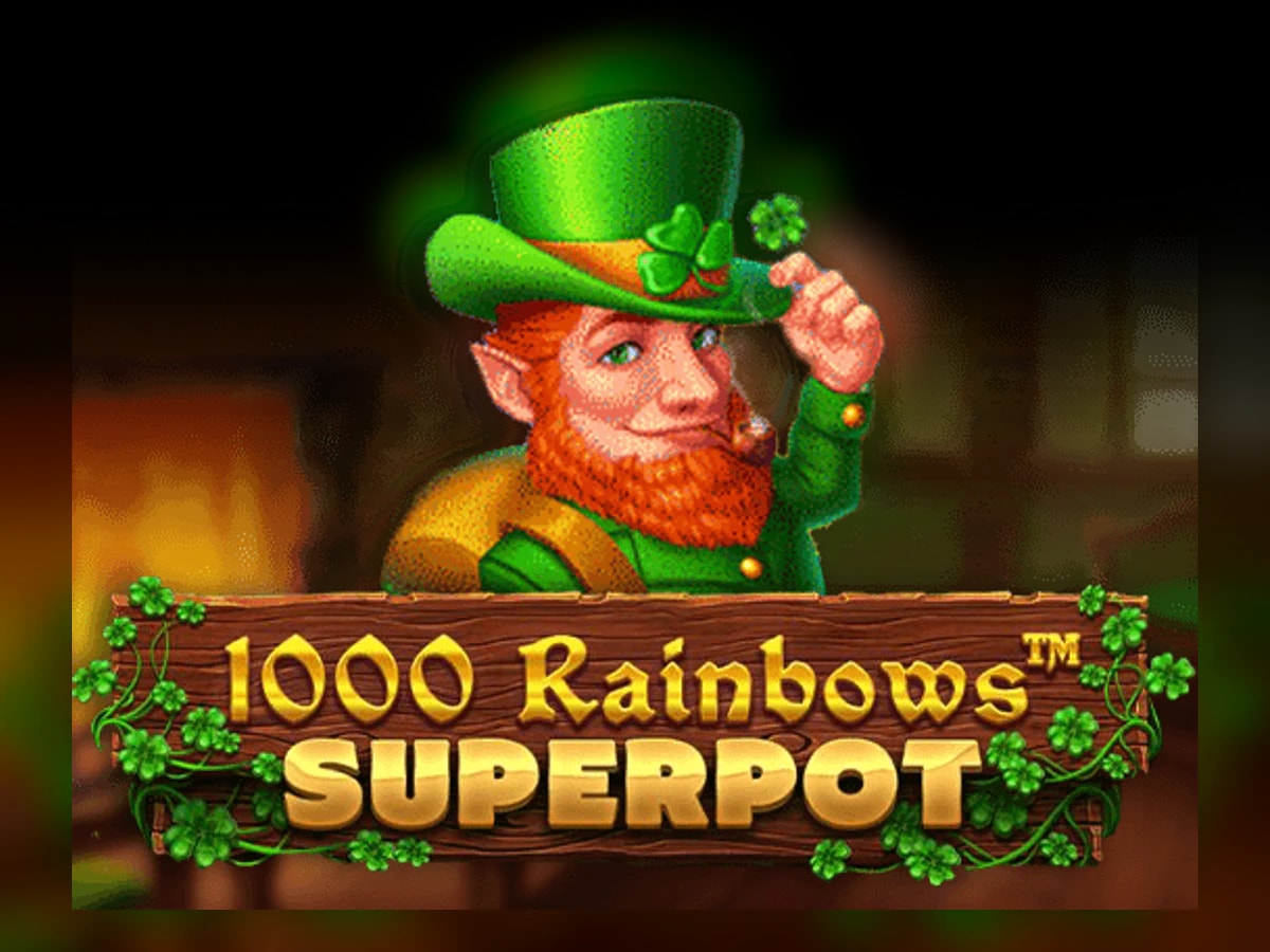 1000 Rainbows Superpot slot game artwork