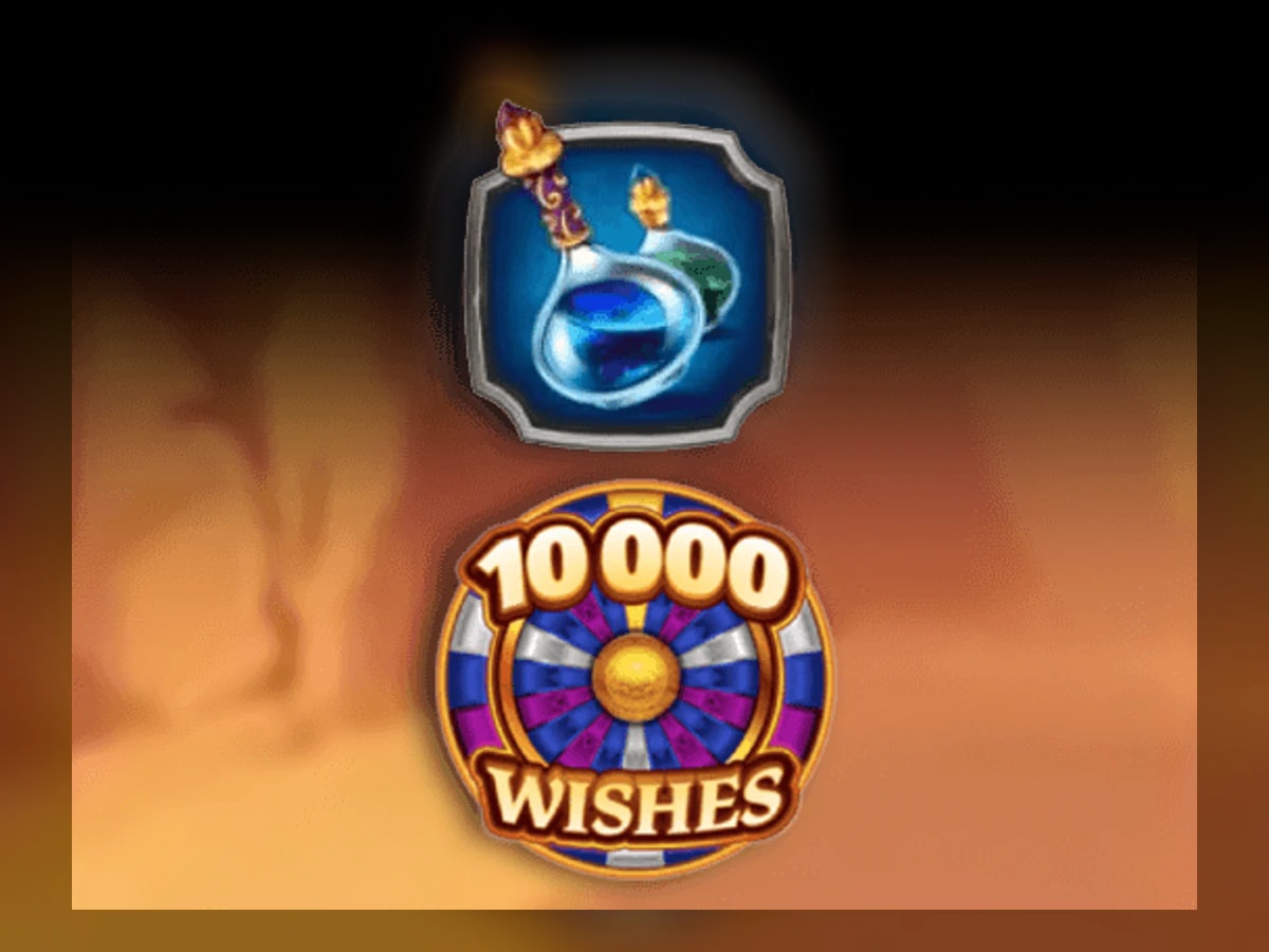 10000 Wishes slot game artwork
