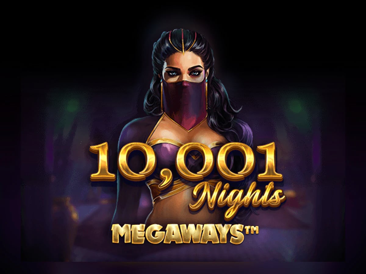 10001 Nights Megaways slot game artwork