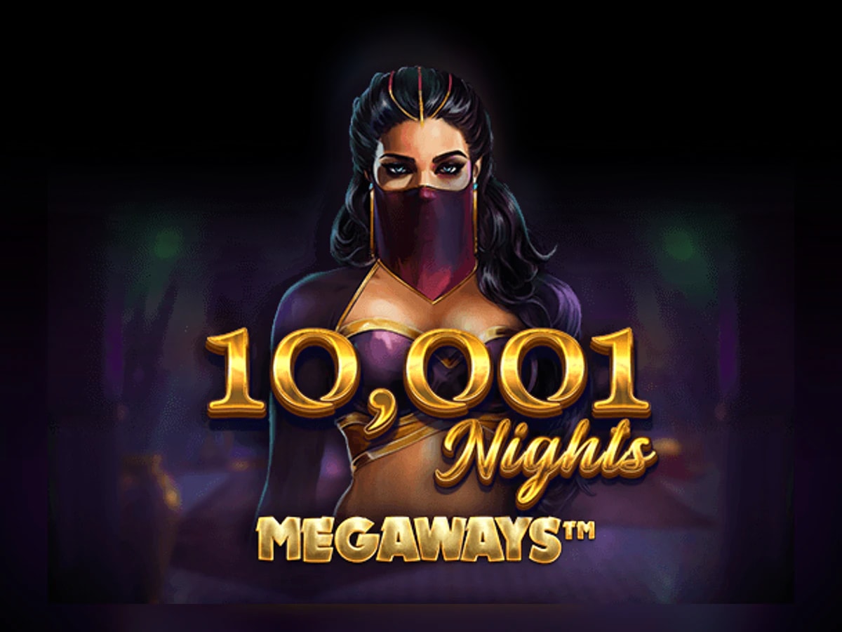 10001 Nights Megaways slot game artwork