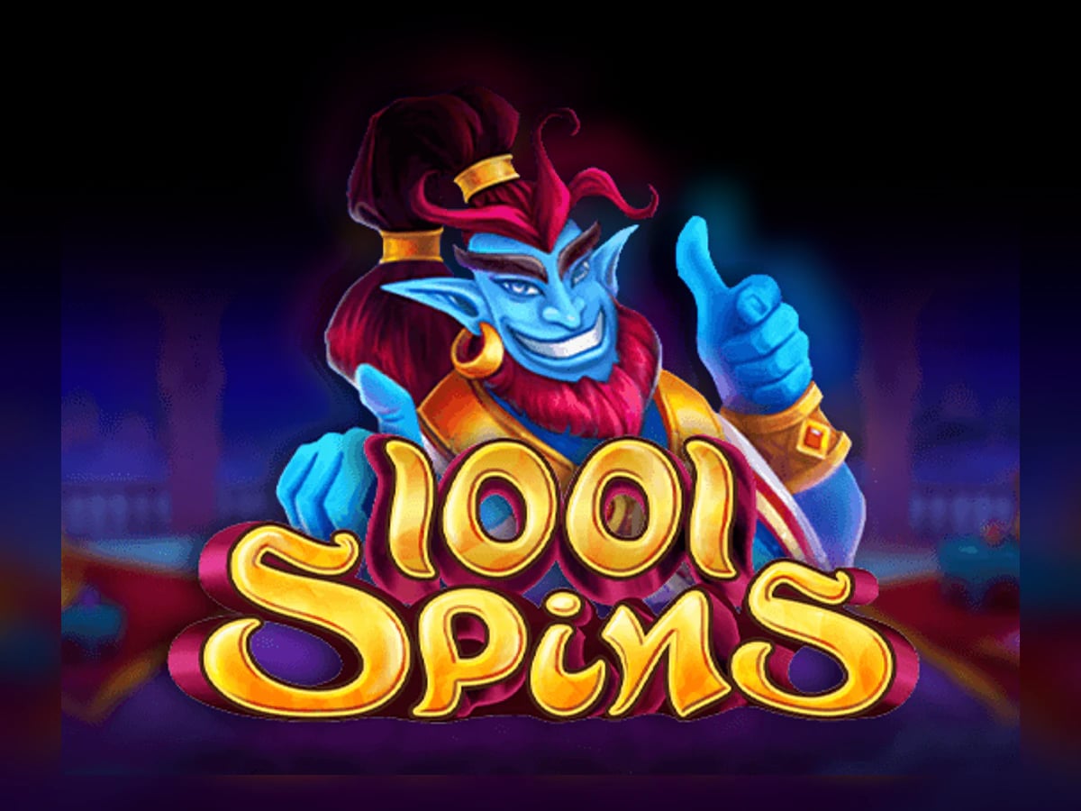 1001 Spins slot game artwork