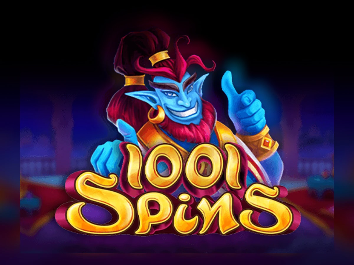 1001 Spins slot game artwork