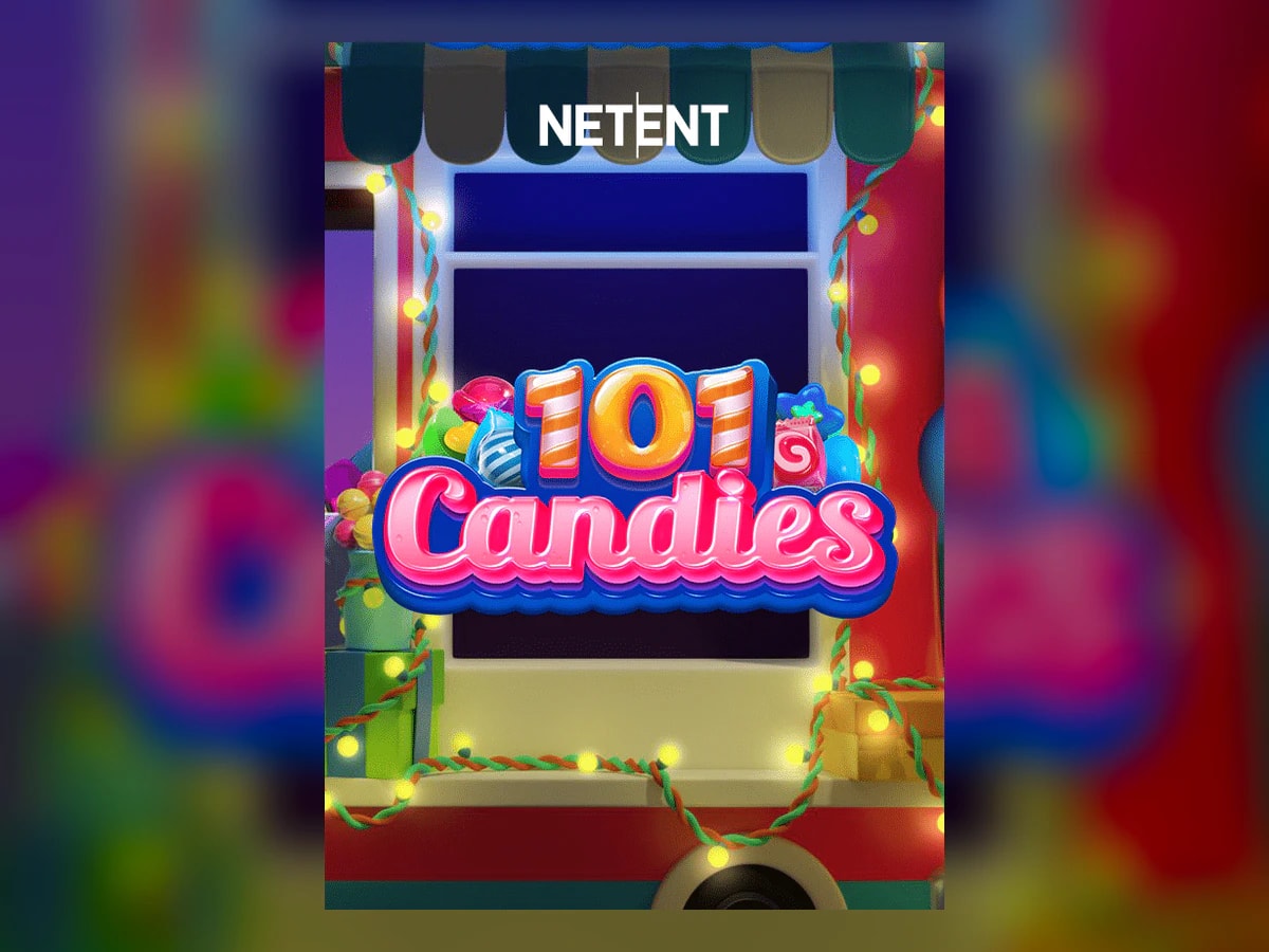 101 Candies slot game artwork