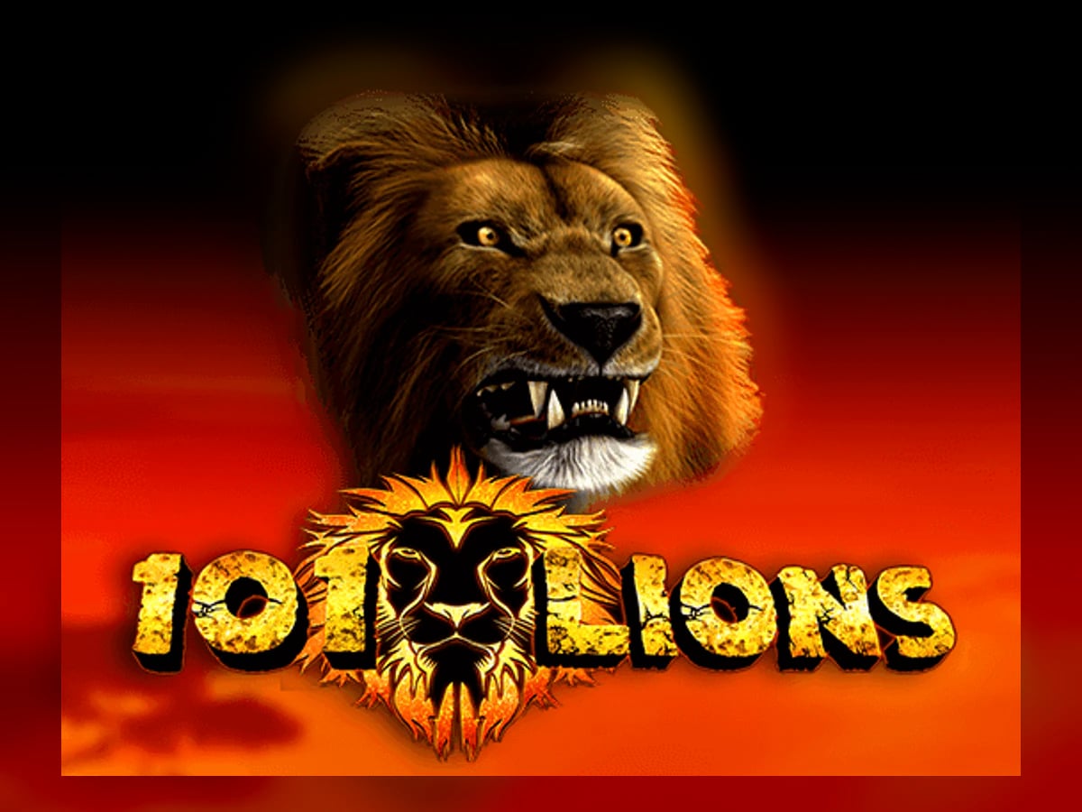 101 Lions slot game artwork