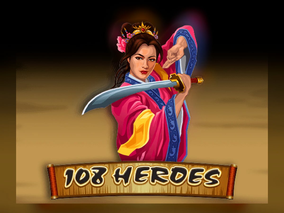 108 Heroes slot game artwork