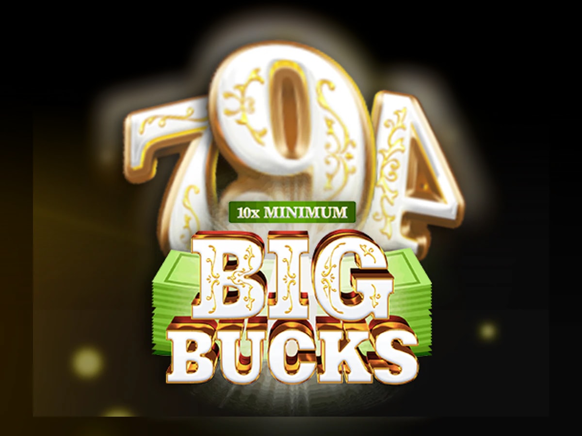 10x Minimum Big Bucks slot game artwork