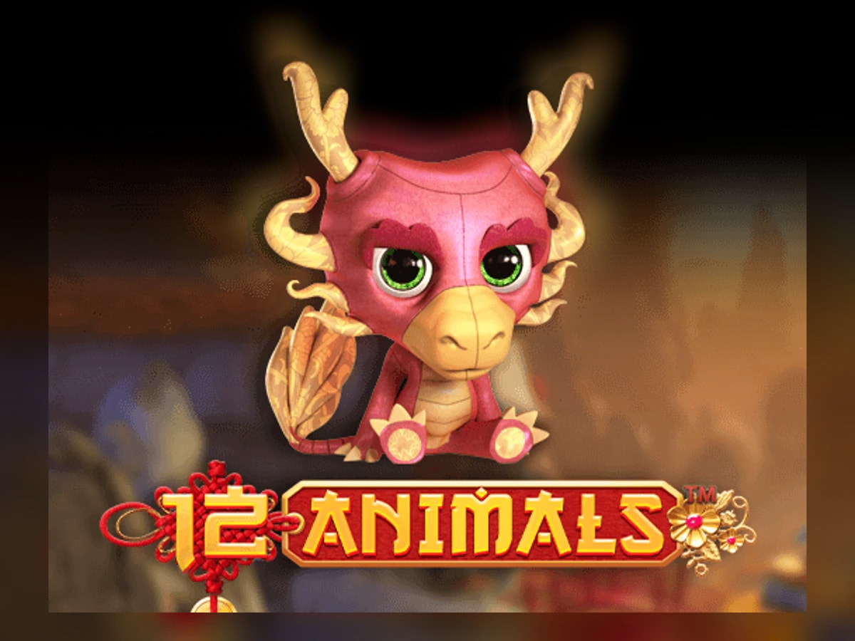 12 Animals slot game artwork