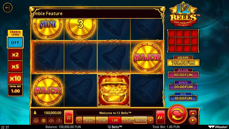 12 Bells slot game artwork