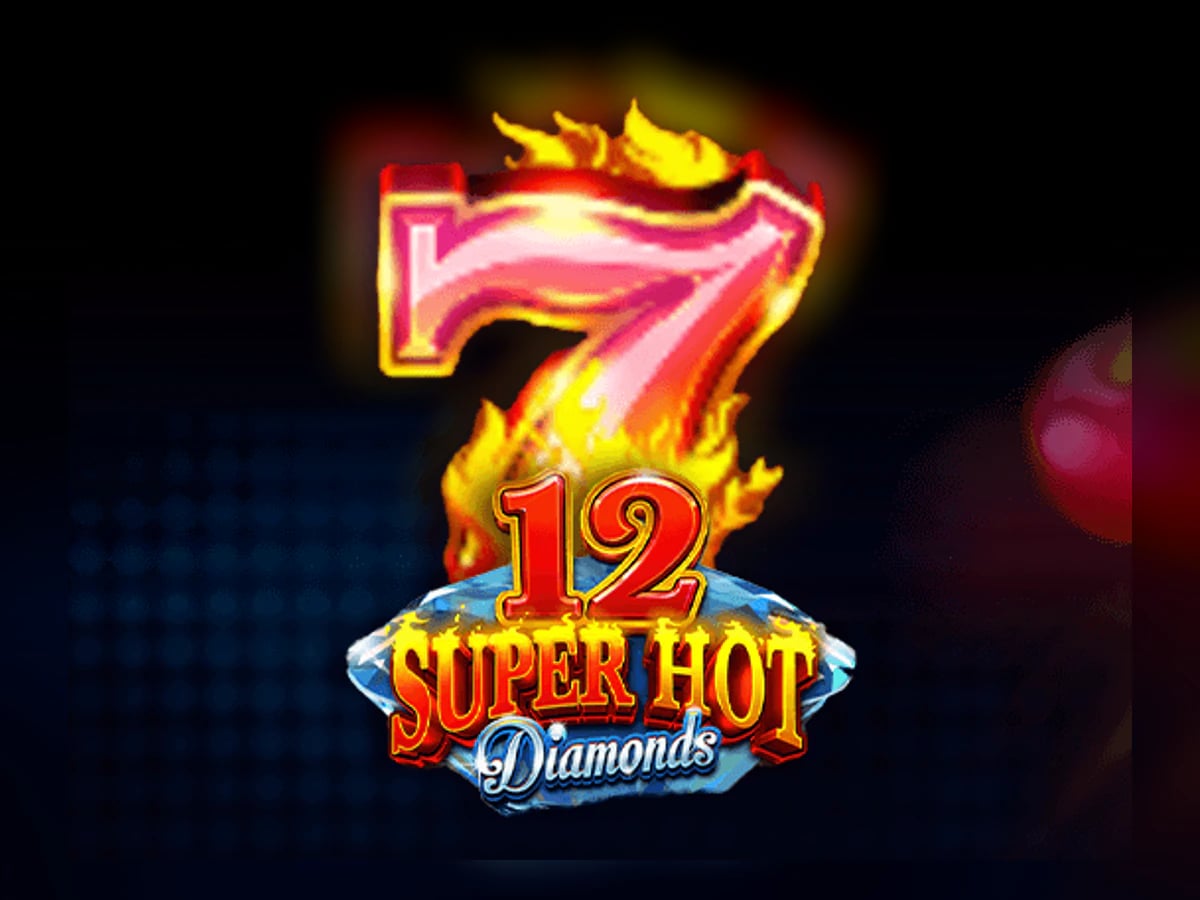 12 Super Hot Diamonds slot game artwork