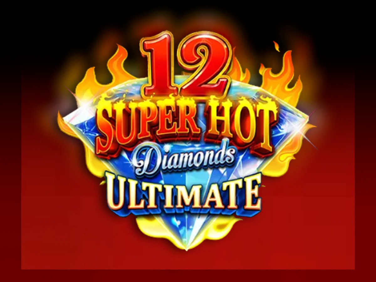 12 Super Hot Diamonds Ultimate slot game artwork