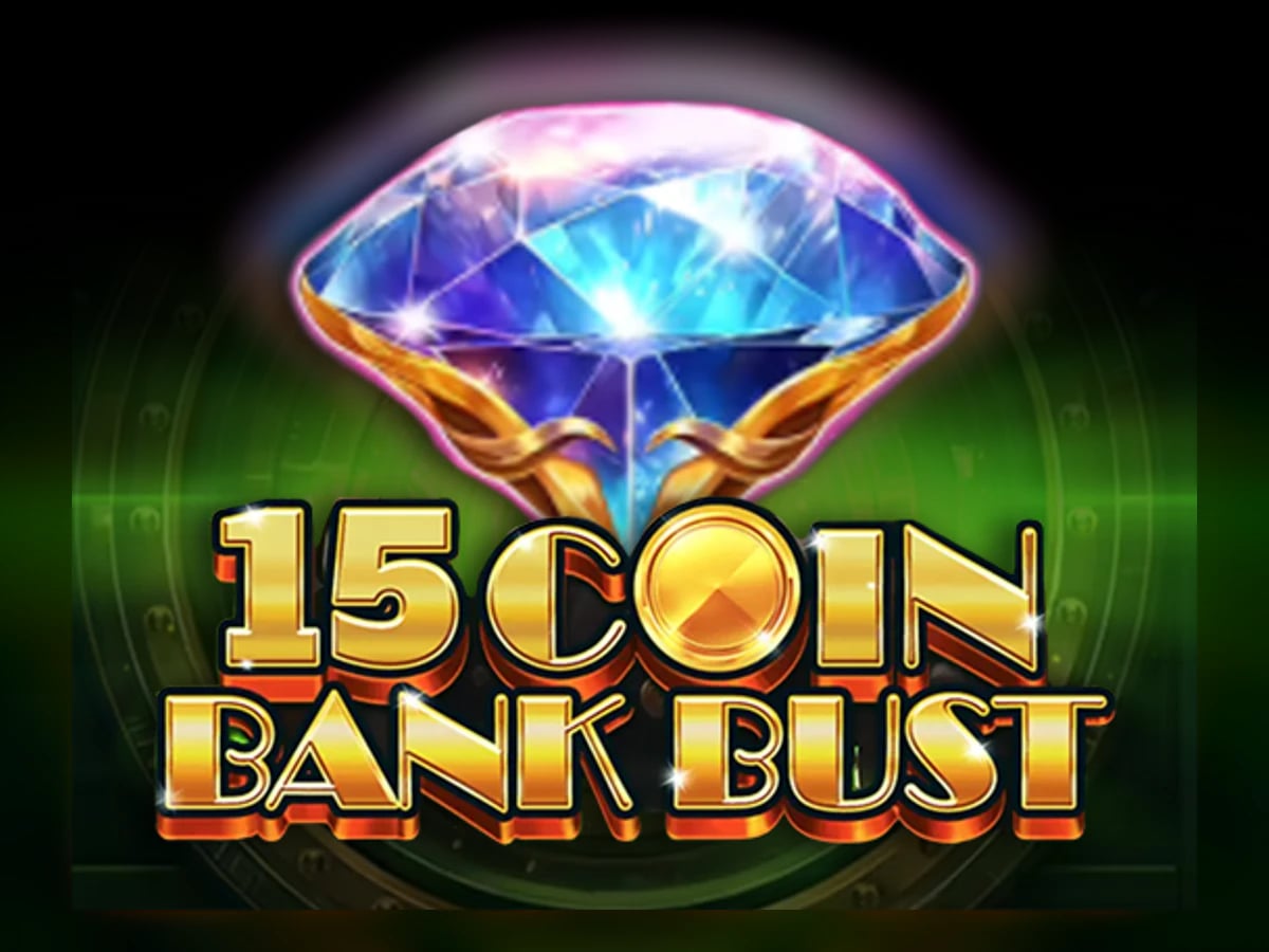 15 Coin Bank Bust slot game artwork