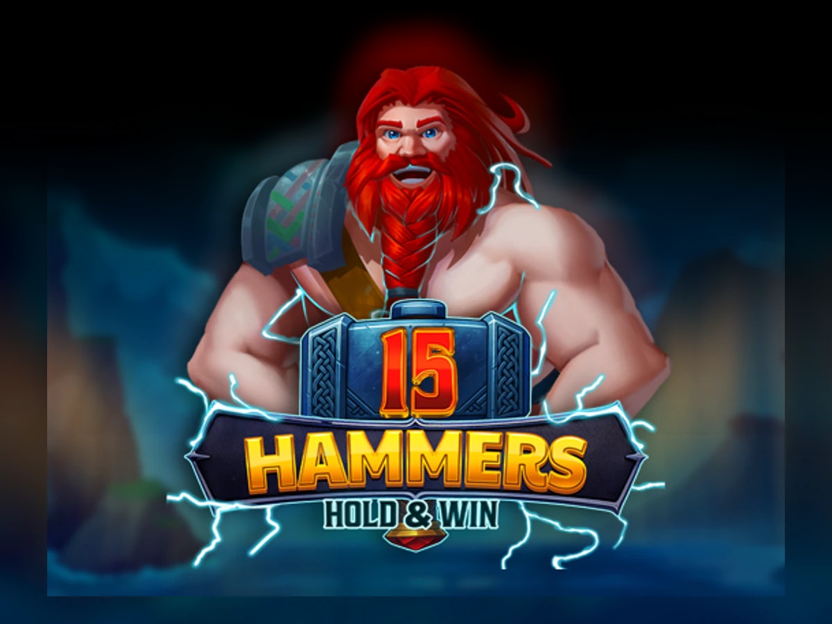 15 Hammers: Hold & Win slot game artwork