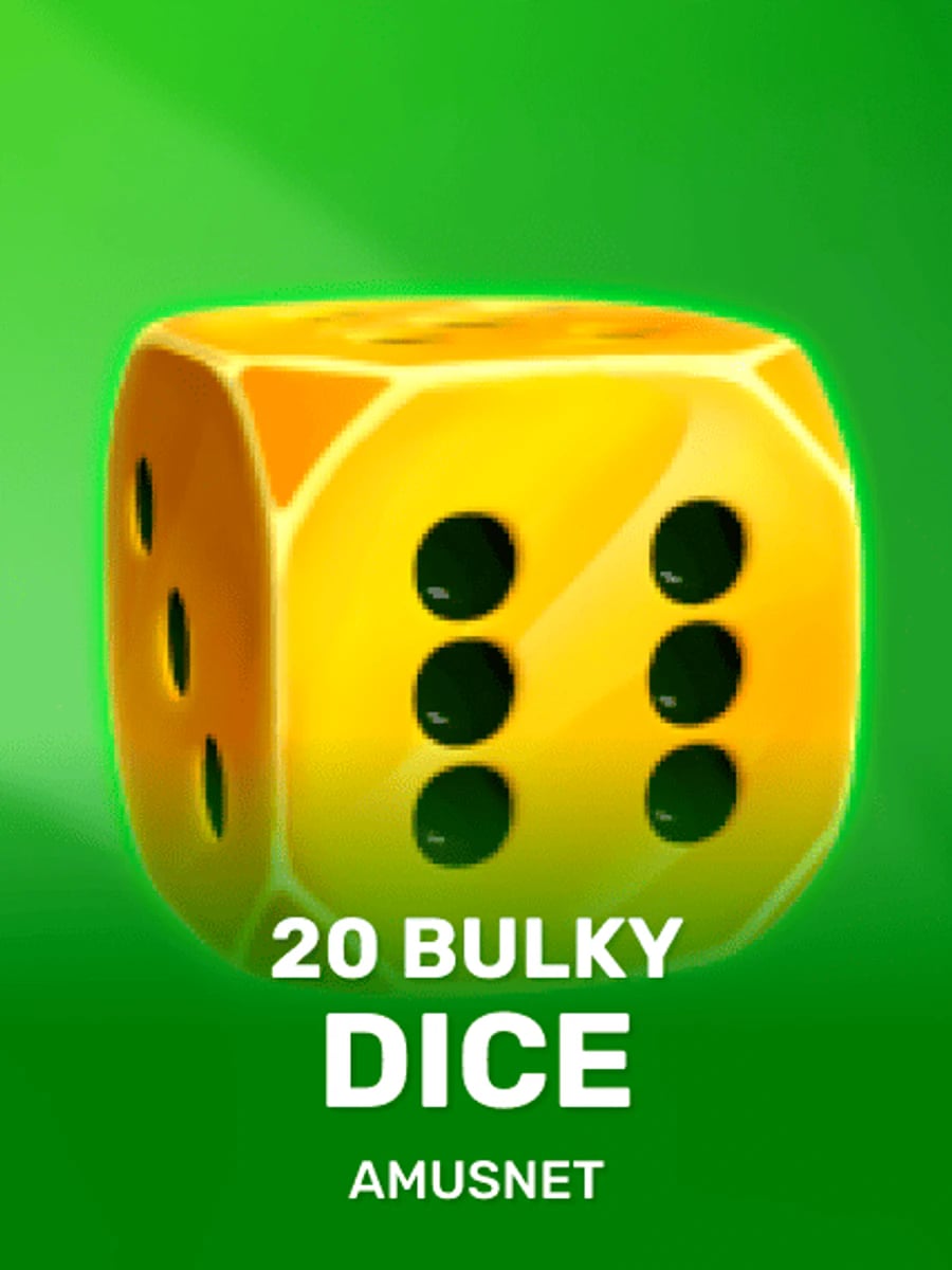 20 Bulky Dice slot game artwork