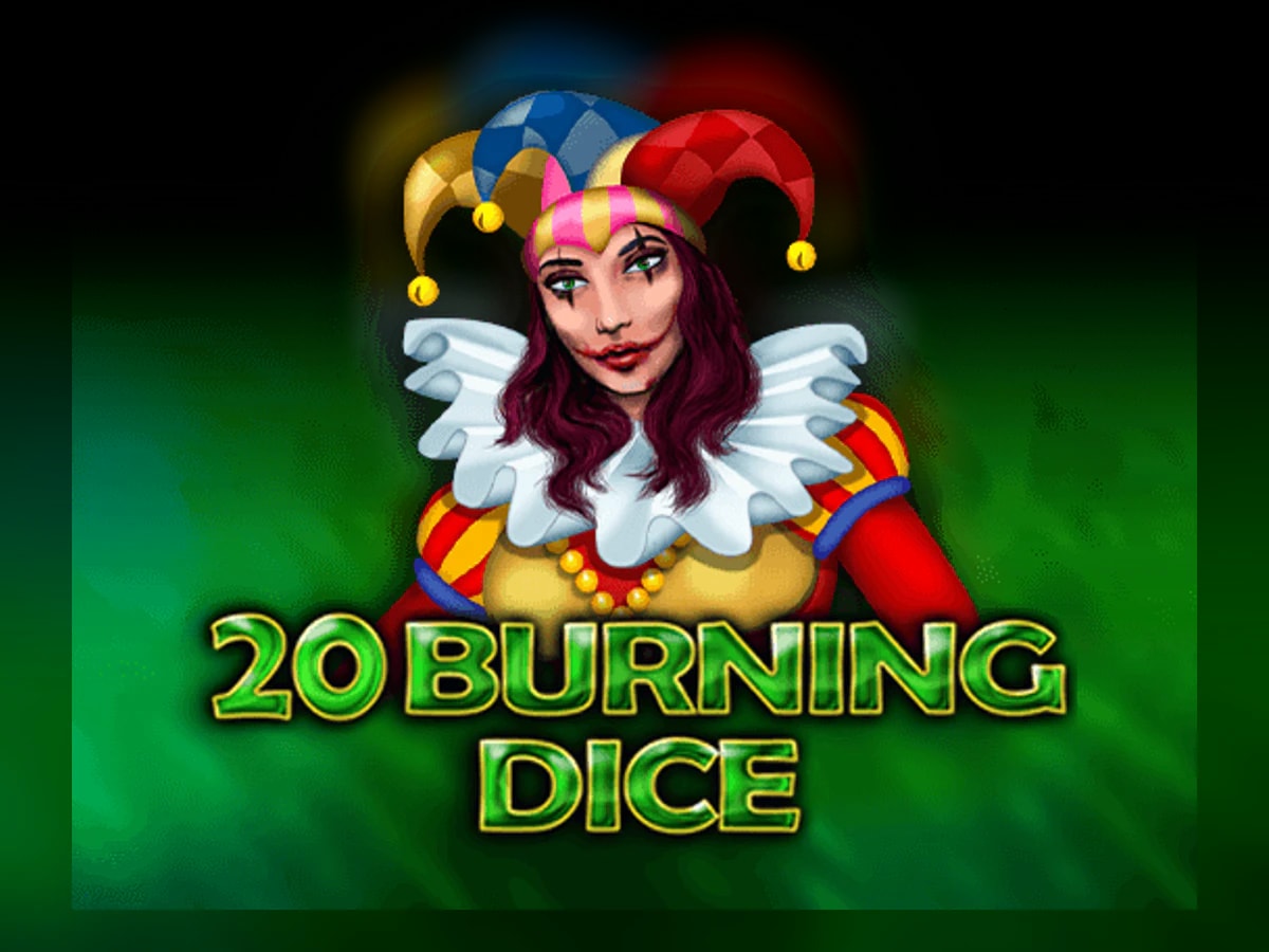 20 Burning Dice slot game artwork