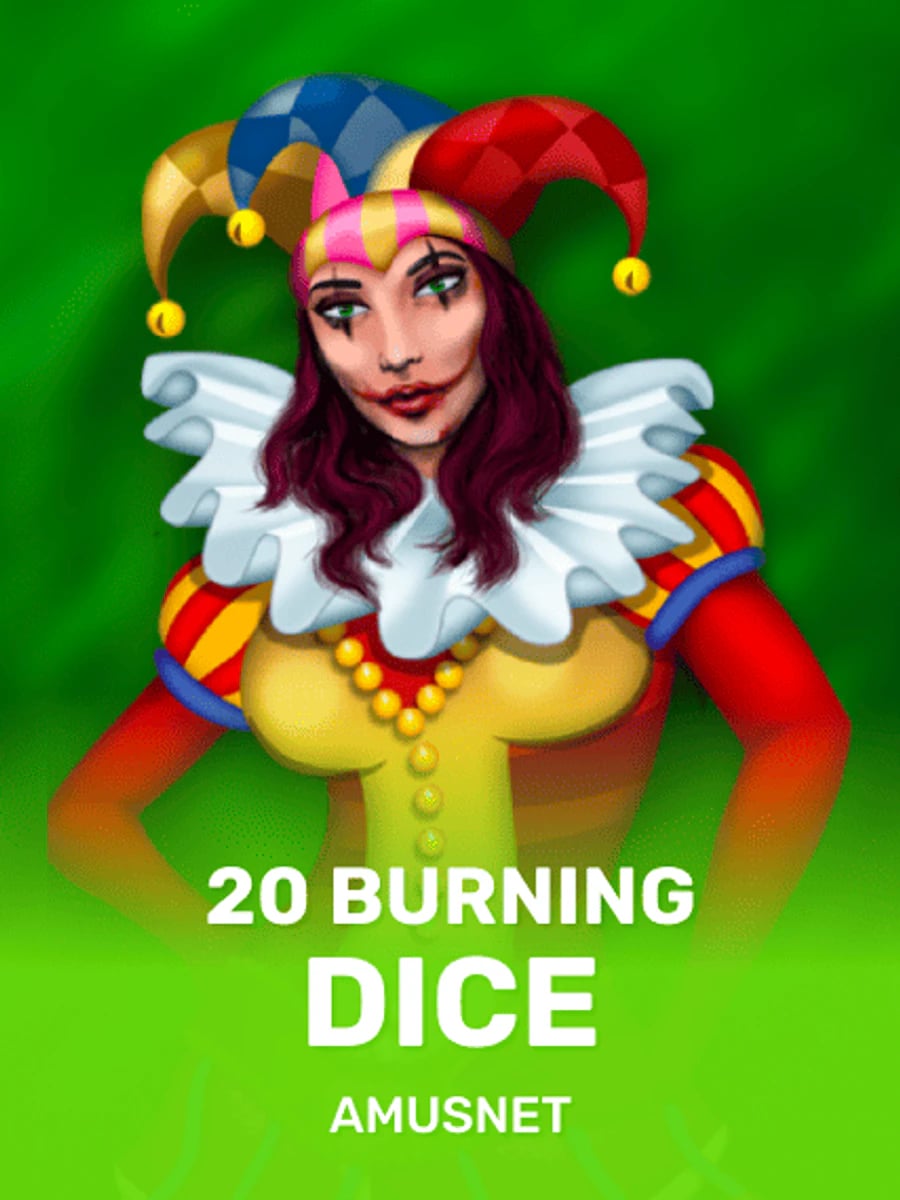 20 Burning Dice slot game artwork