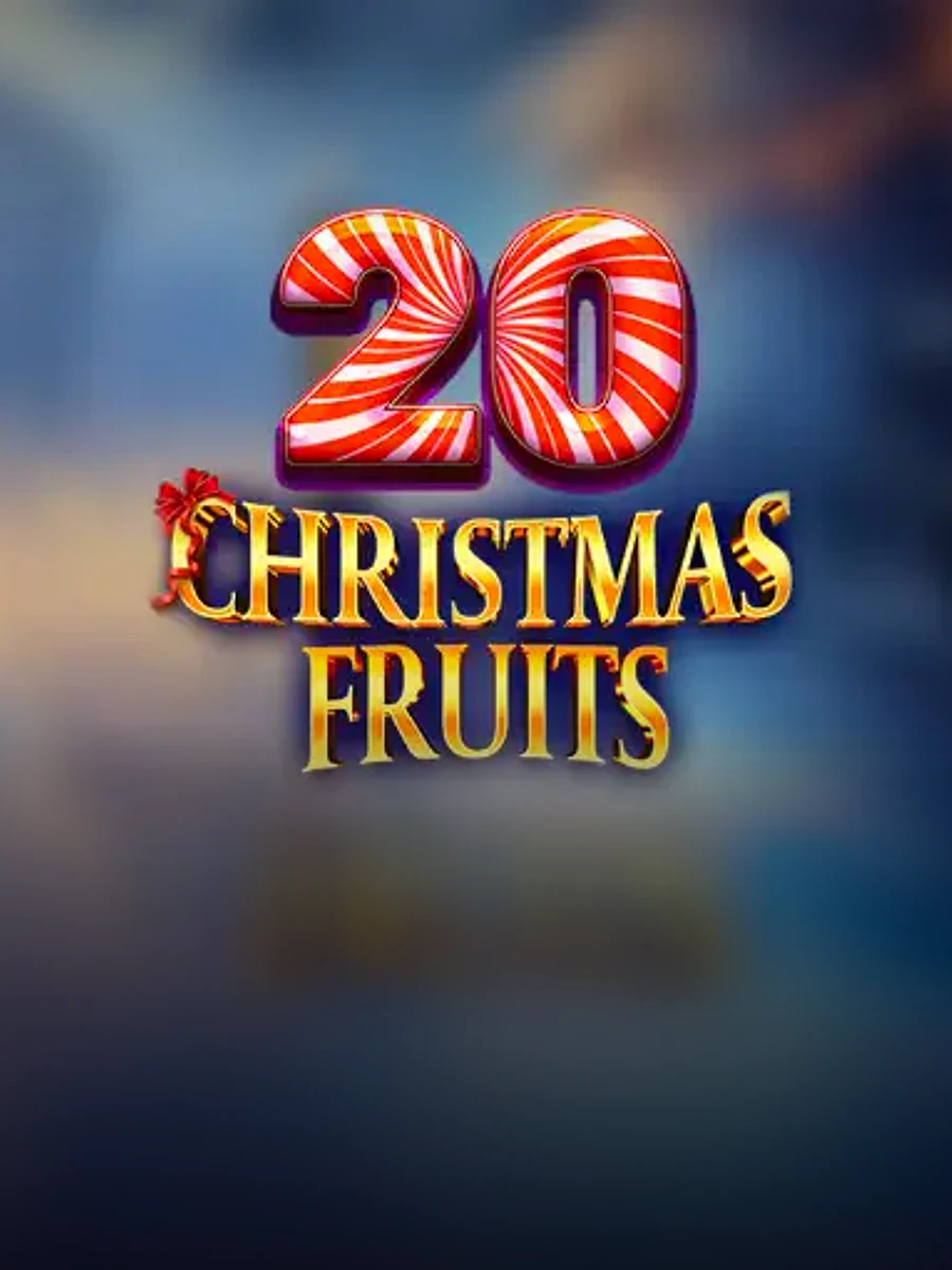 20 Christmas Fruits slot game artwork
