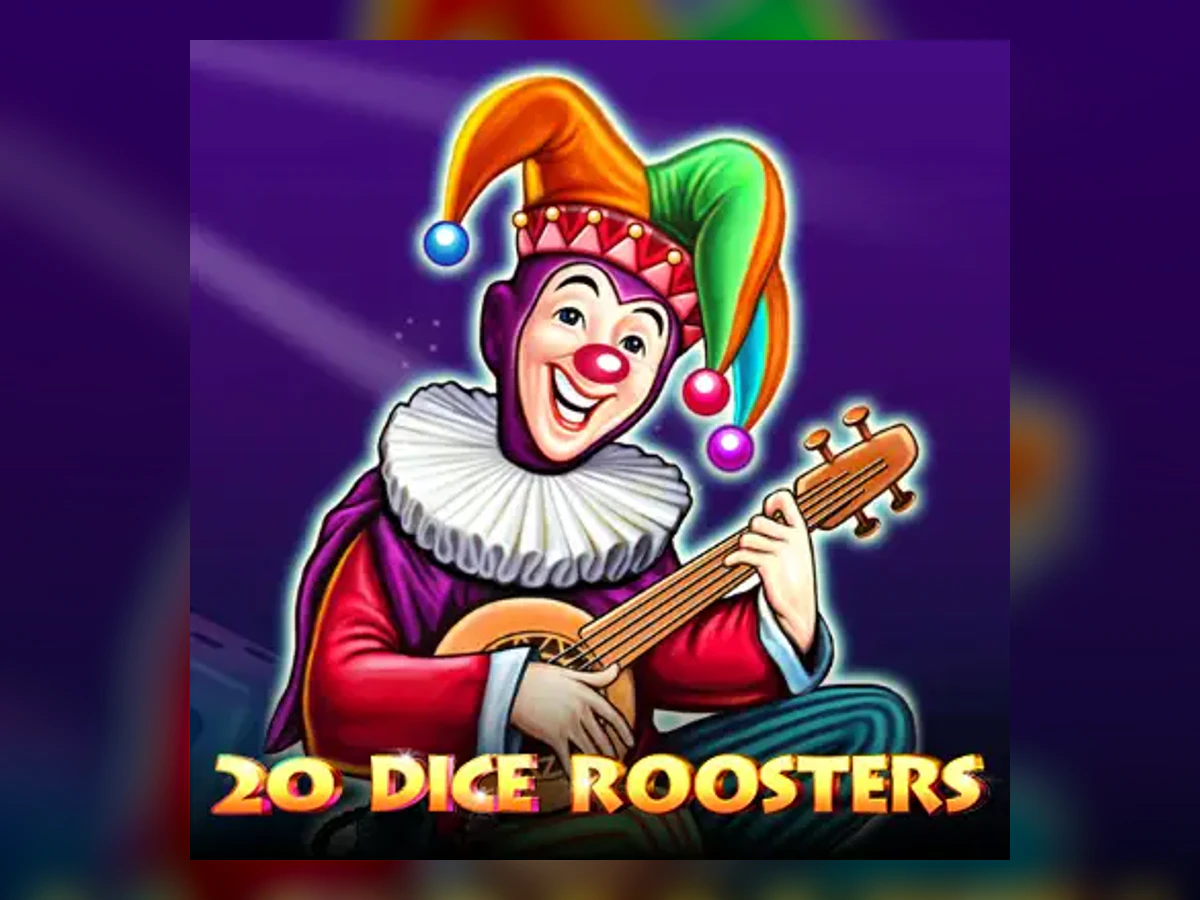 20 Dice Roosters slot game artwork