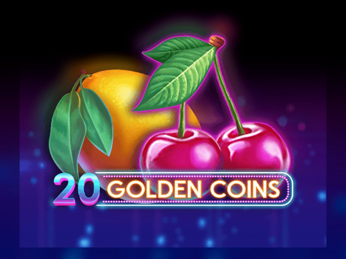 20 Golden Coins slot game artwork