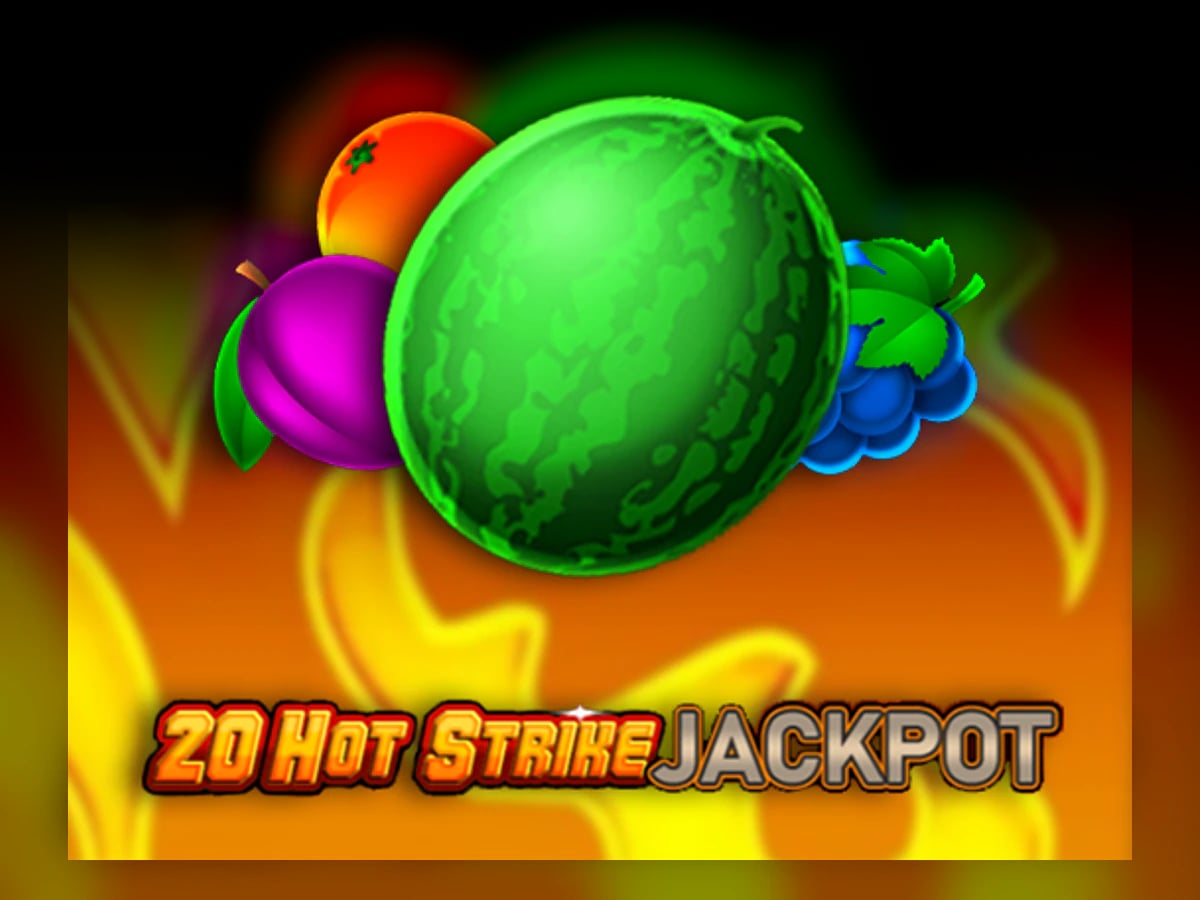20 Hot Strike Jackpot slot game artwork