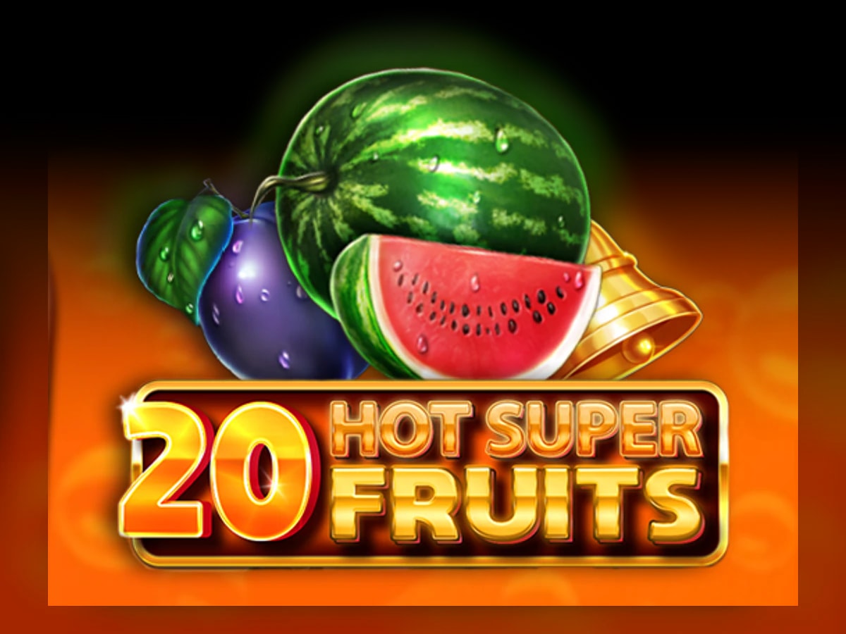20 Hot Super Fruits slot game artwork