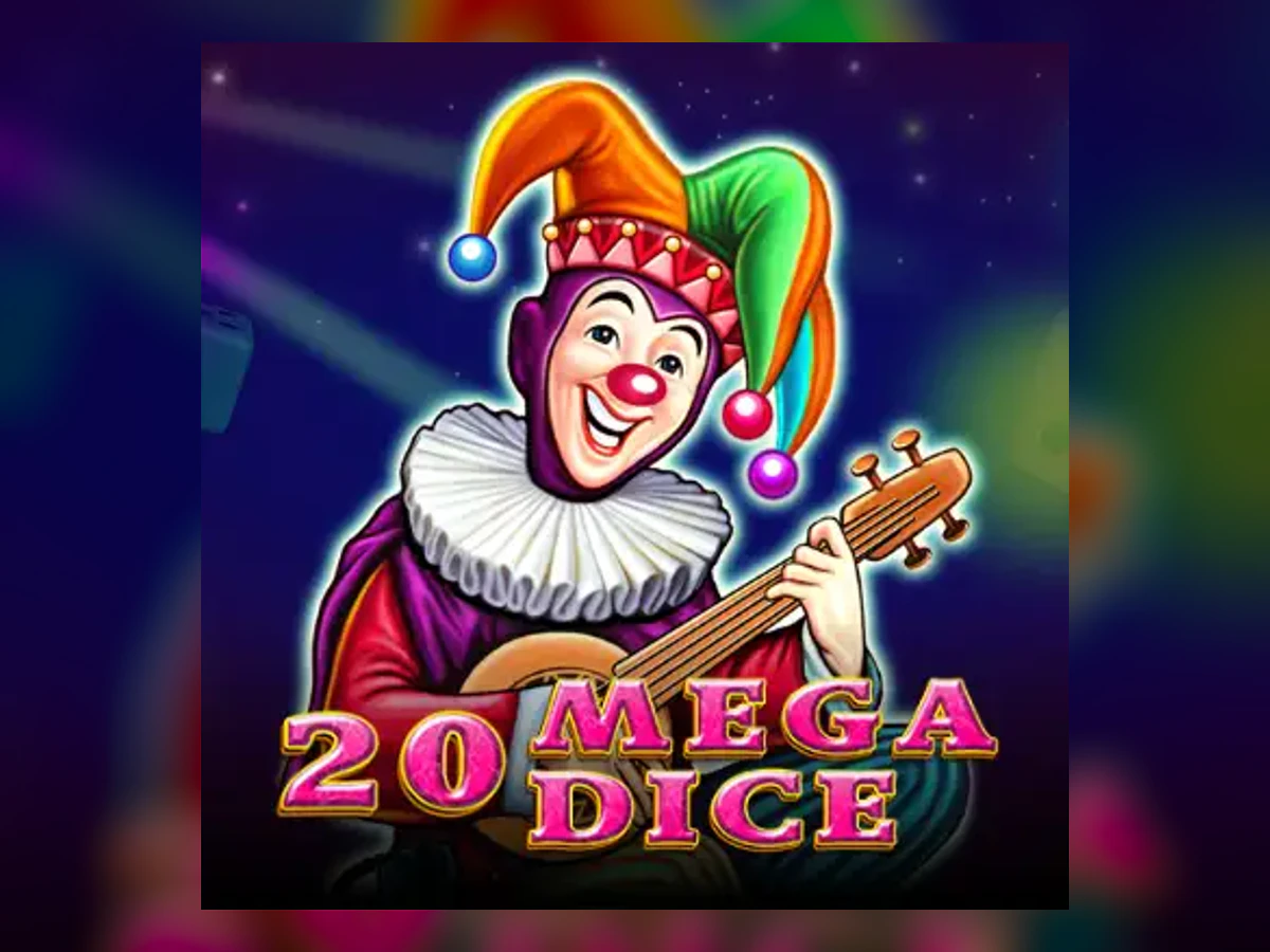 20 Mega Dice slot game artwork