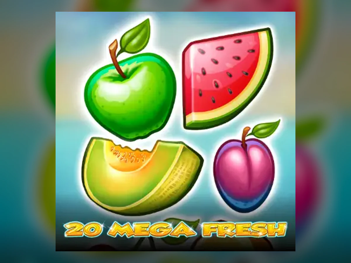 20 Mega Fresh slot game artwork