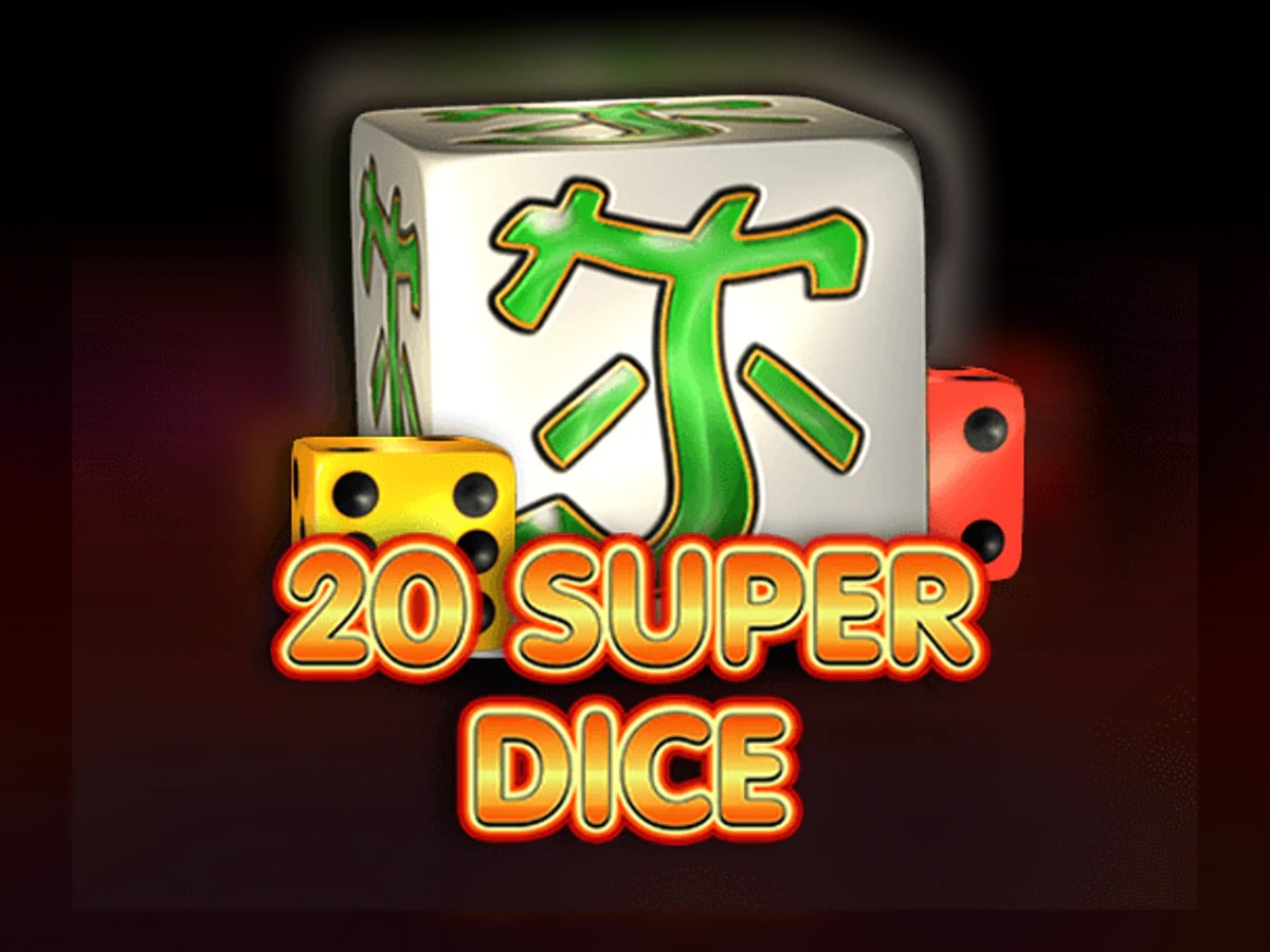 20 Super Dice slot game artwork