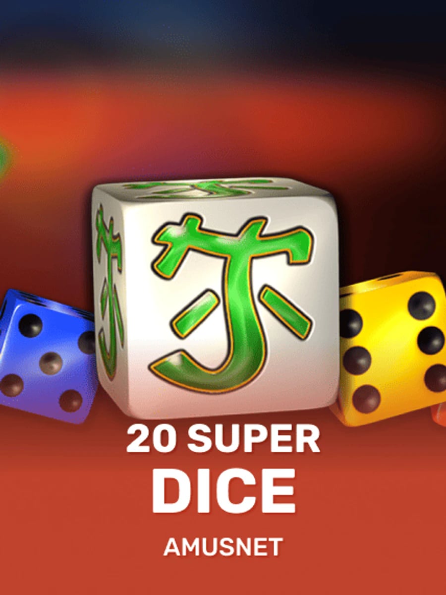 20 Super Dice slot game artwork