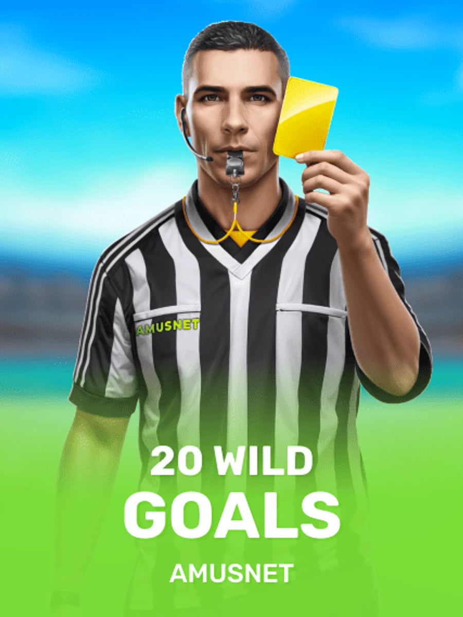 20 Wild Goals slot game artwork