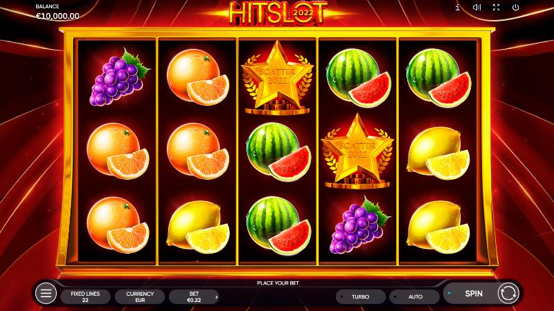 2022 Hit Slot slot game artwork