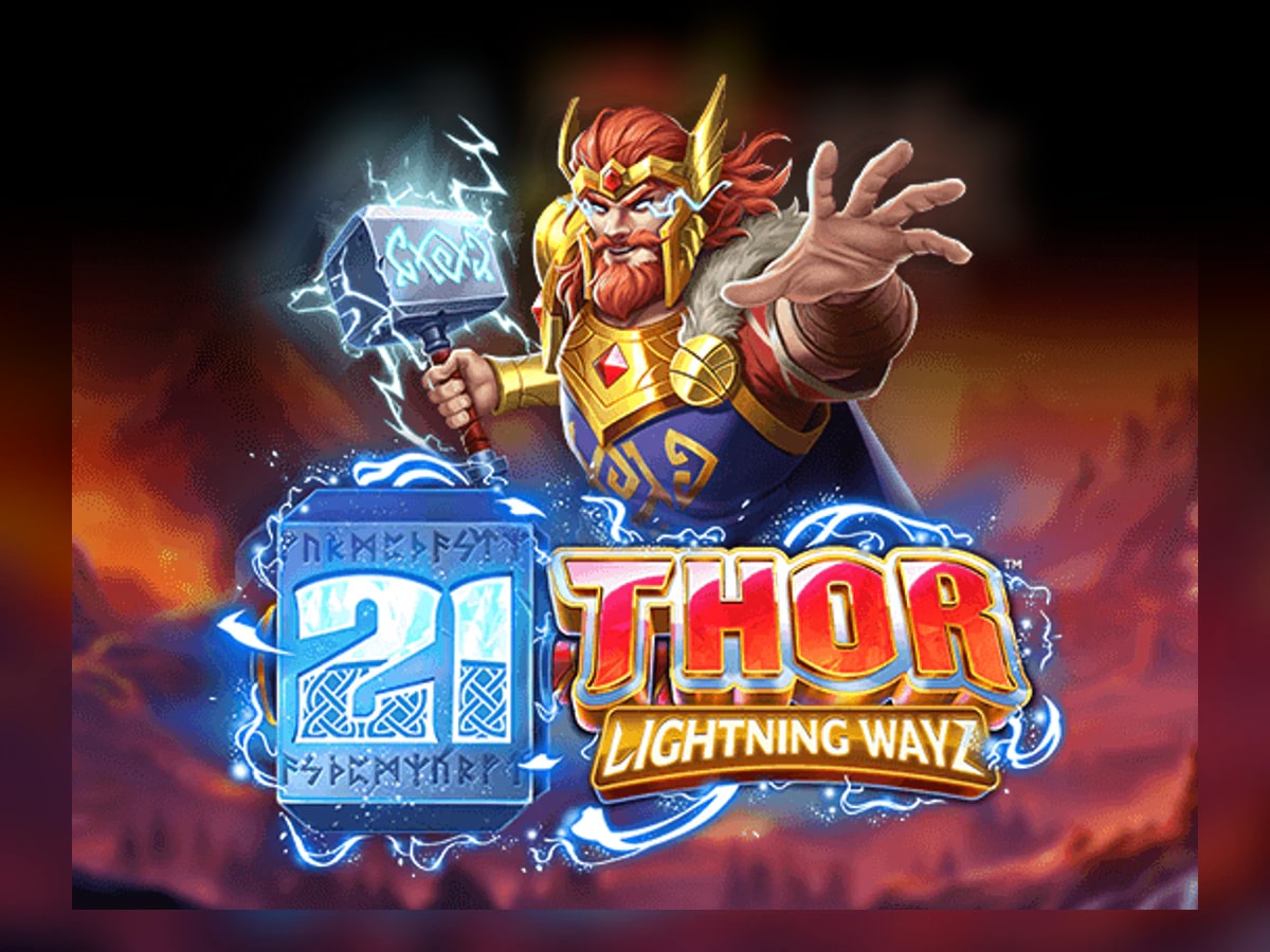 21 Thor Lightning Ways slot game artwork