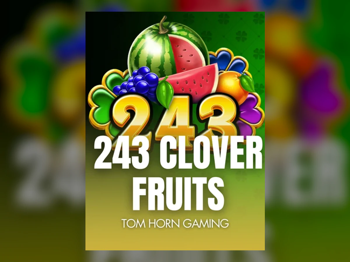 243 Clover Fruits slot game artwork