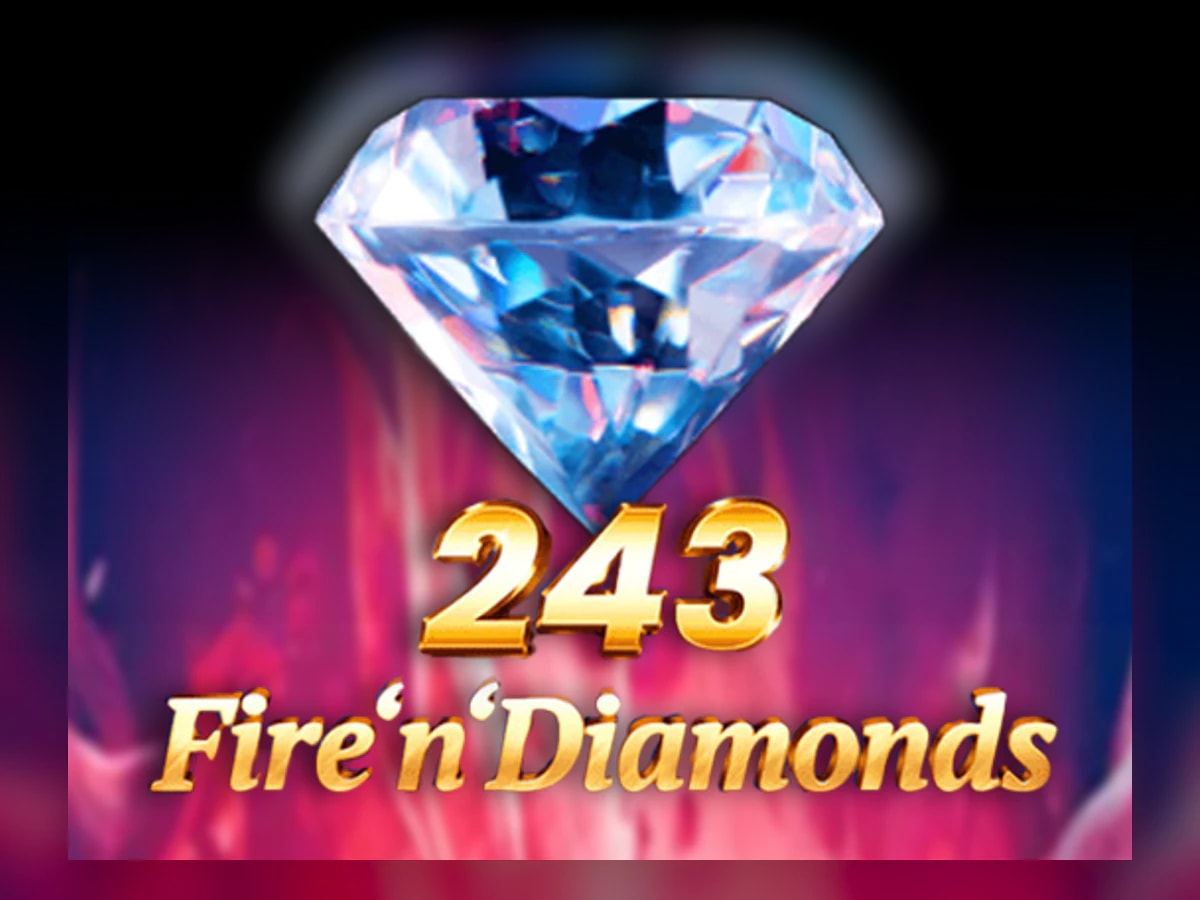243 Fire'n'Diamonds slot game artwork