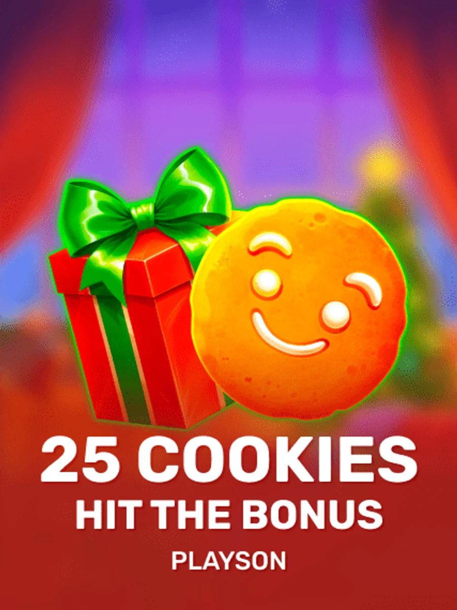 25 Cookies: Hit the Bonus slot game artwork