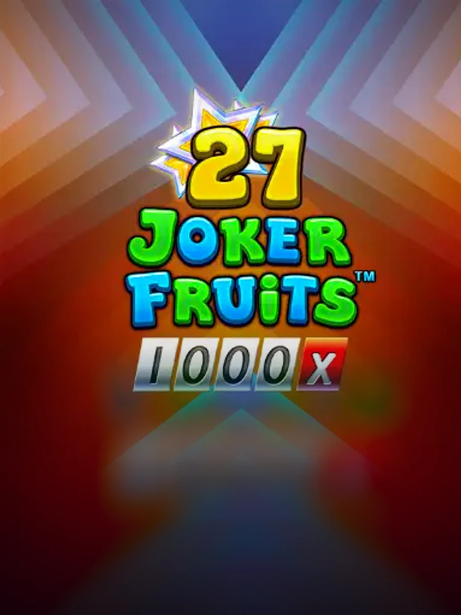 27 Joker Fruits 1000x slot game artwork