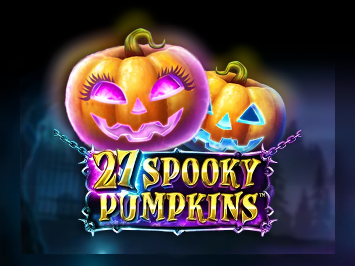 27 Spooky Pumpkins Dice slot game artwork