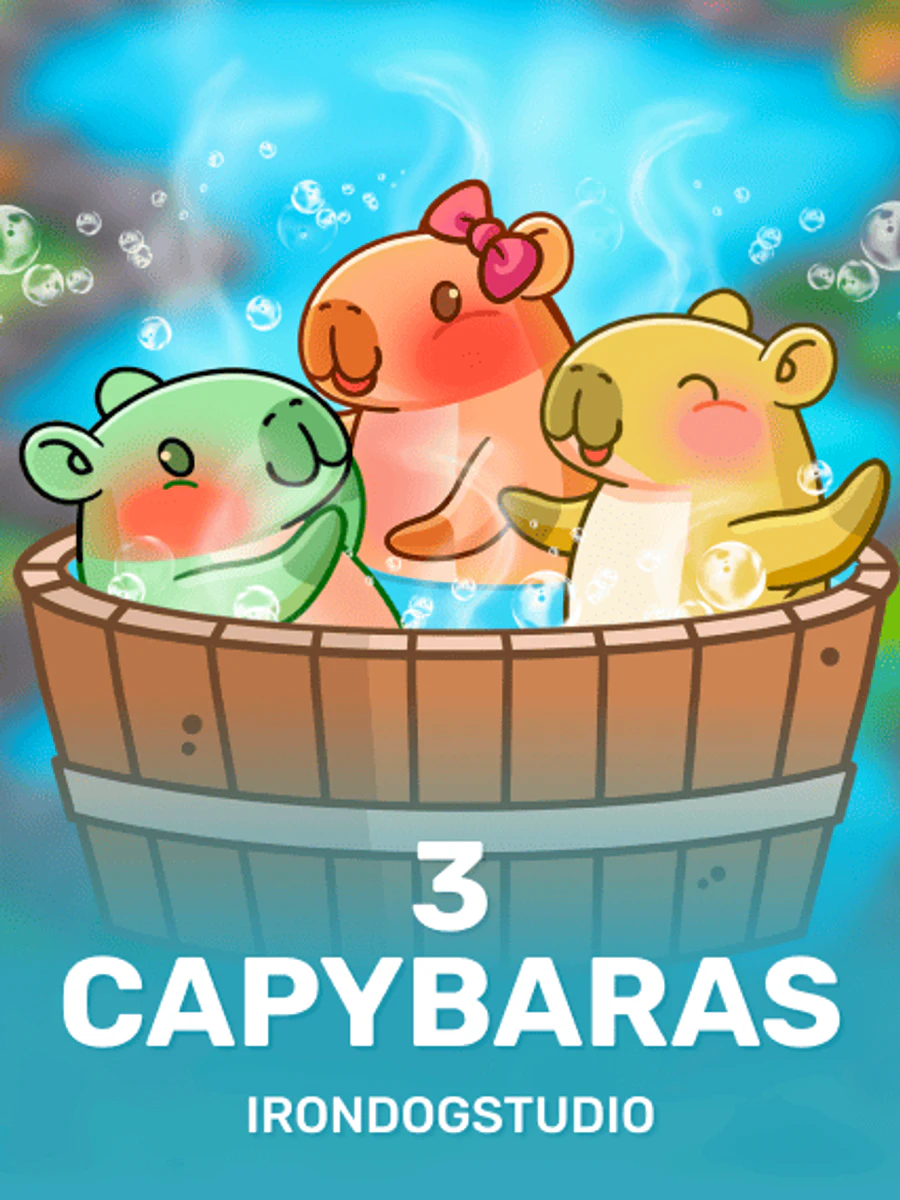 3 Capybaras slot game artwork