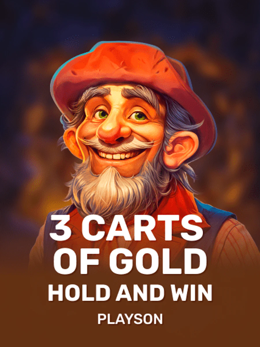 3 Carts of Gold: Hold and Win slot game artwork