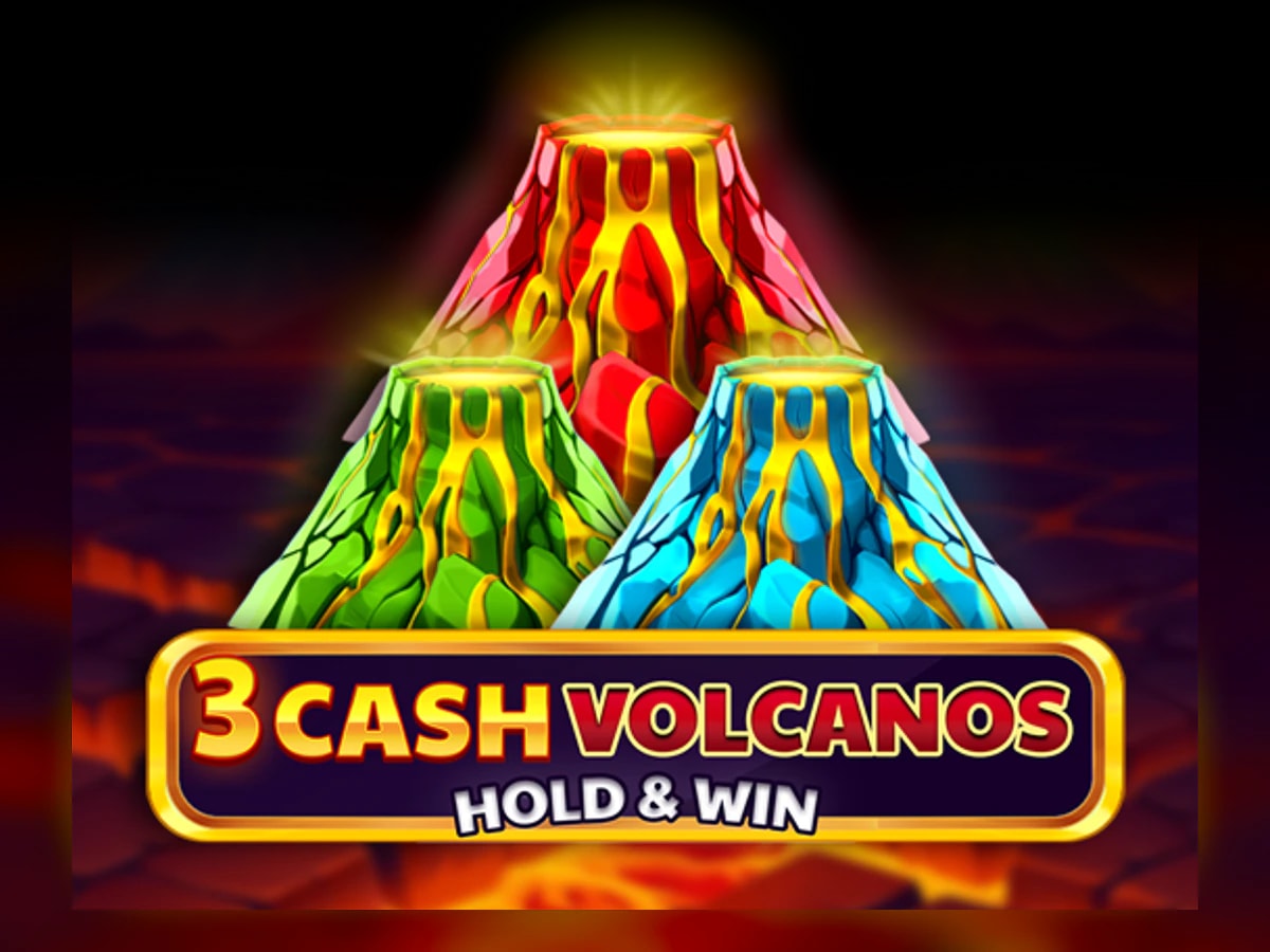 3 Cash Volcanos: Hold & Win slot game artwork