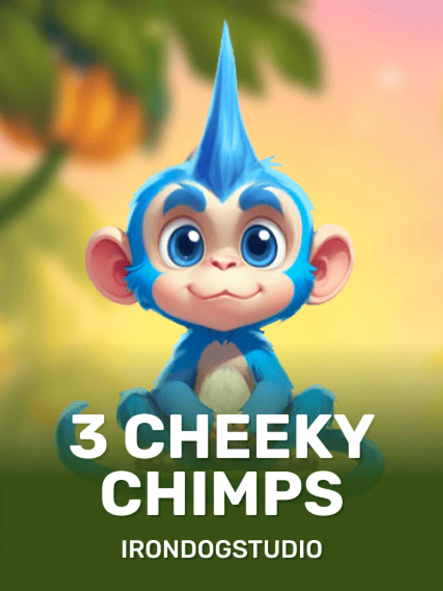 3 Cheeky Chimps slot game artwork