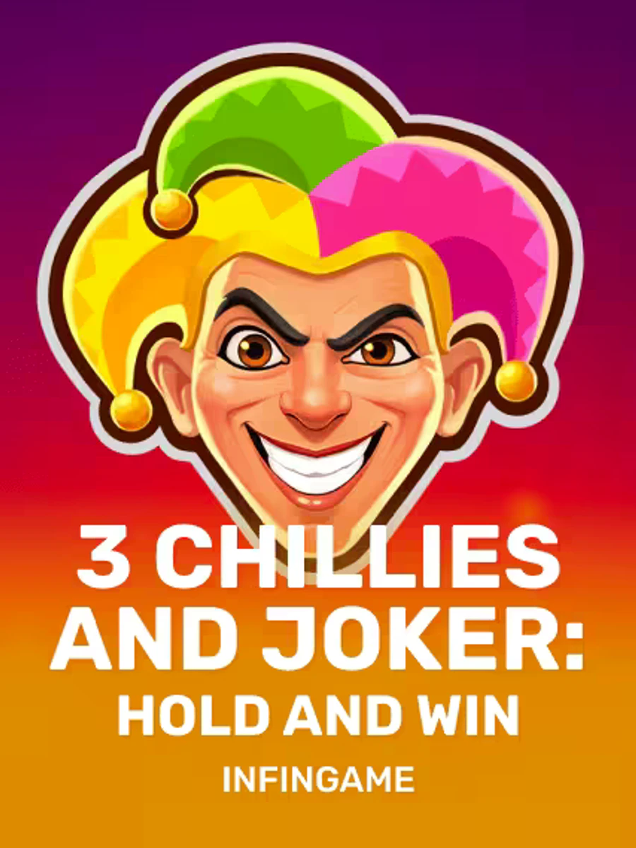 3 Chillies and Joker: Hold and Win slot game artwork